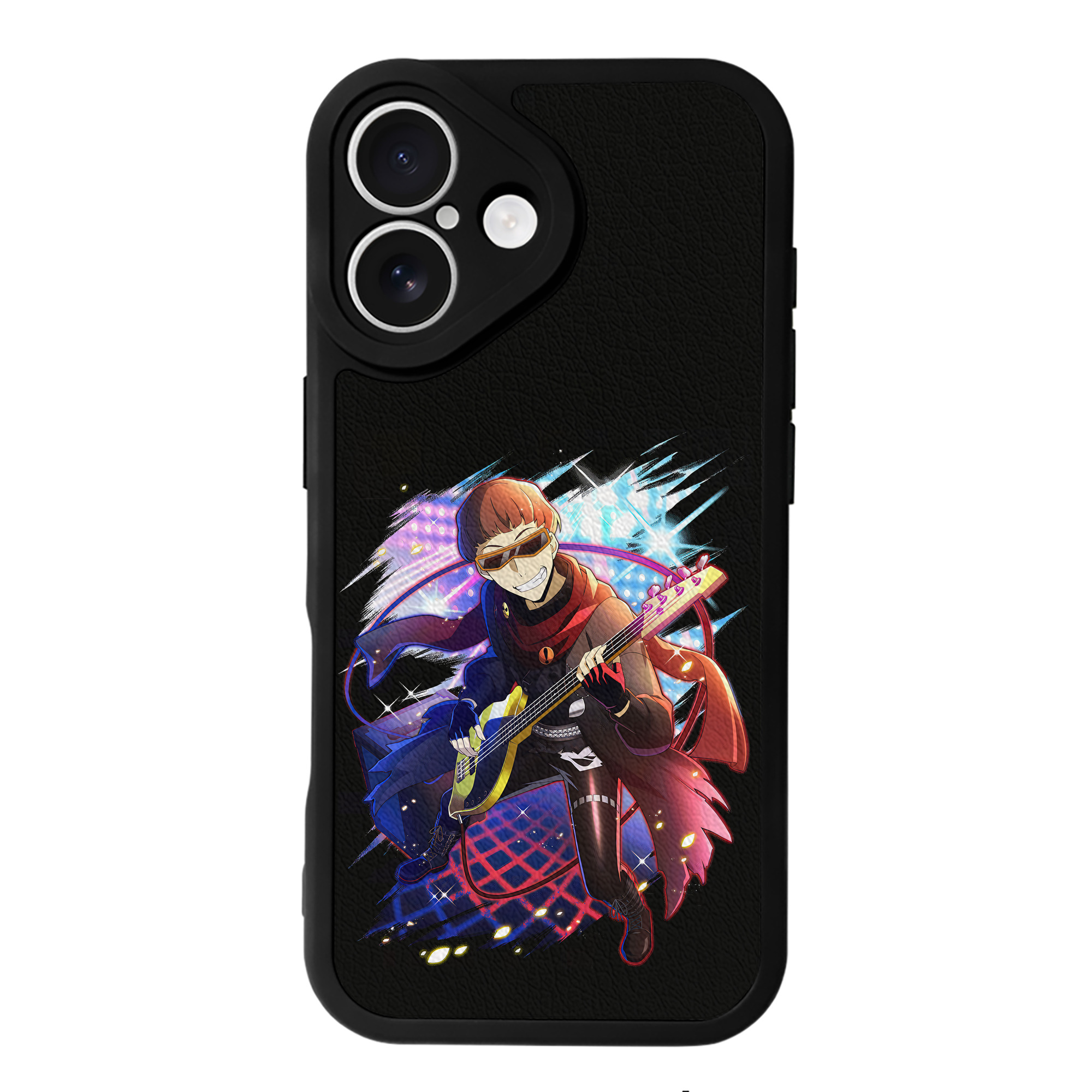 （画像用） 文豪ストレイドッグス Bungo Stray Dogs 【iPhone 16シリーズ対応】シリコンスマホケース（レザー調） 材質：シリコン